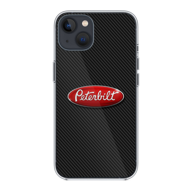 Peterbilt Carbon Logo iPhone 13 Mini Case