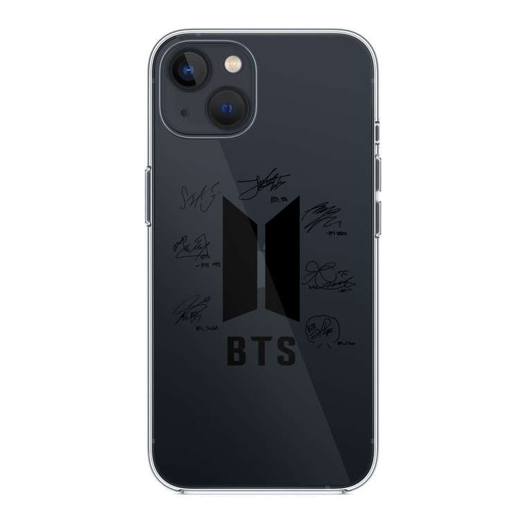 BTS Signature iPhone 13 Mini Case