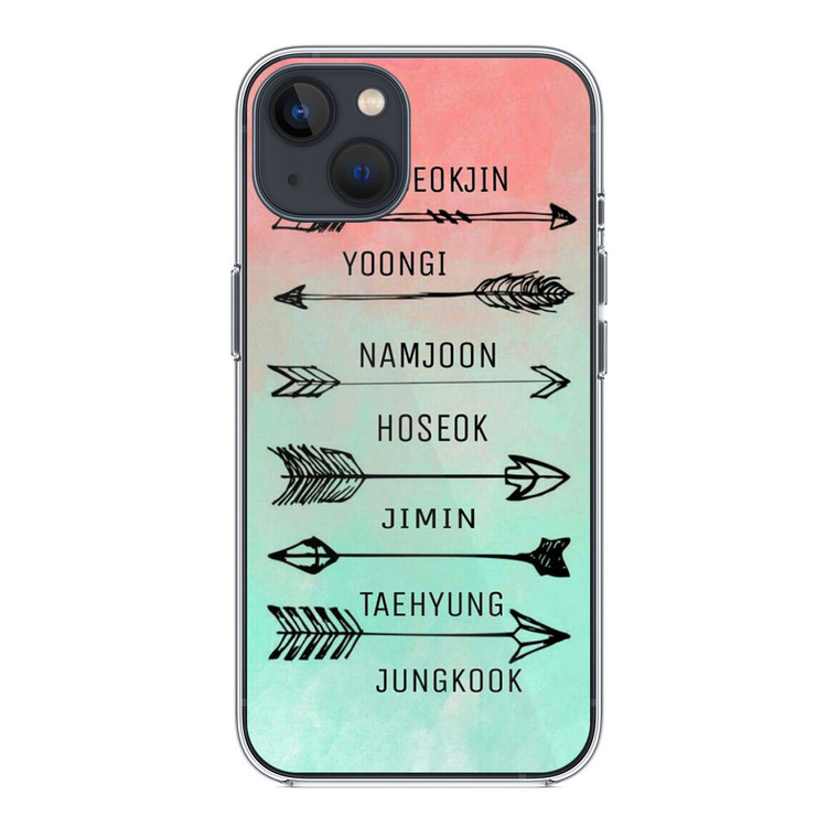 BTS Member iPhone 13 Mini Case