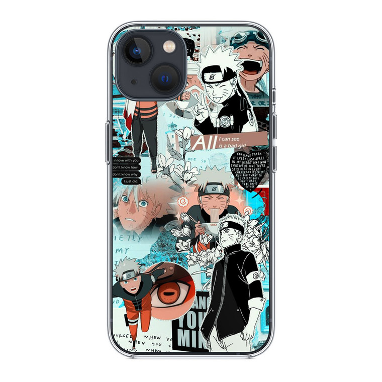 Naruto Collage iPhone 13 Mini Case
