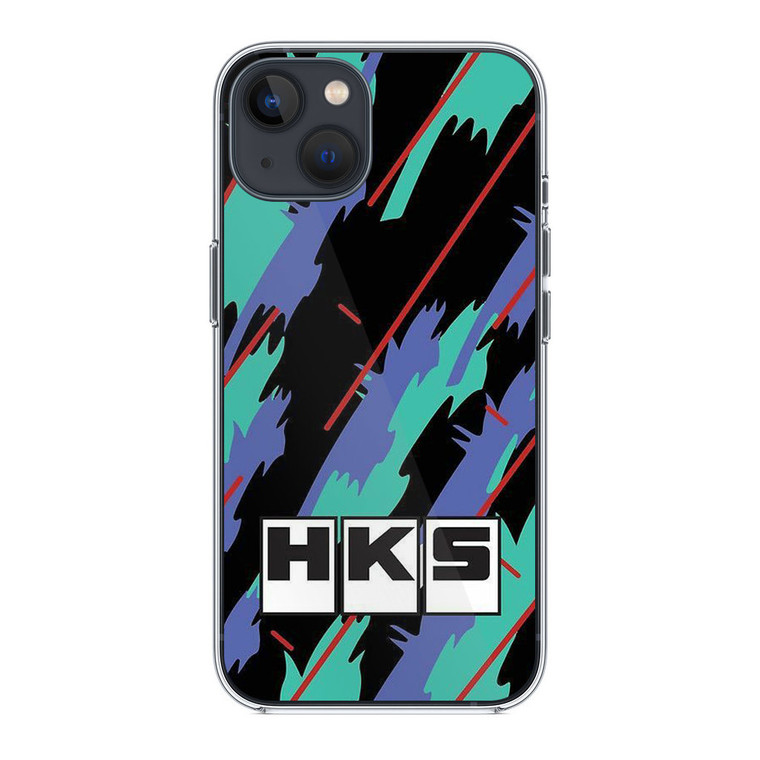 HKS Retro Pattern iPhone 13 Mini Case