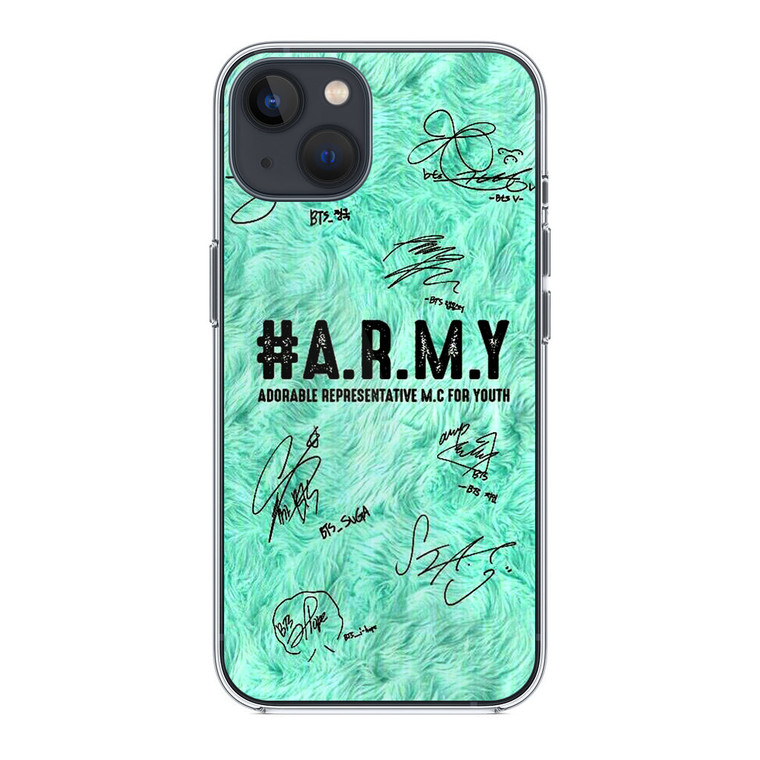 BTS Army Signature iPhone 13 Mini Case