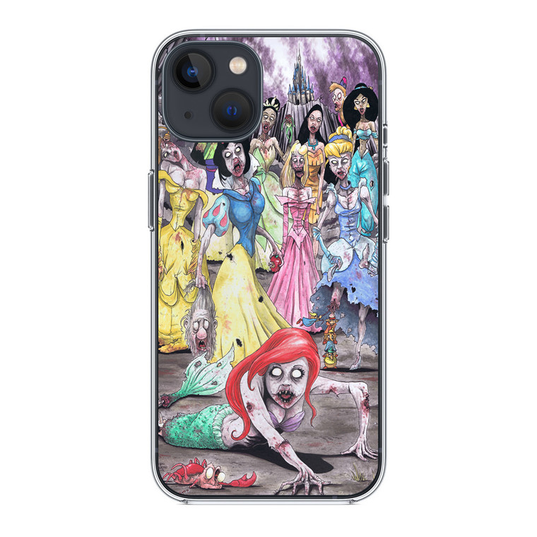 All Princess Disney Zombie iPhone 13 Case