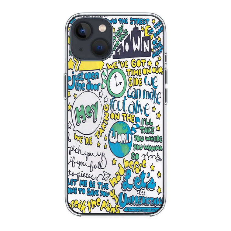 5Sos Unpredictable Lyric iPhone 13 Case