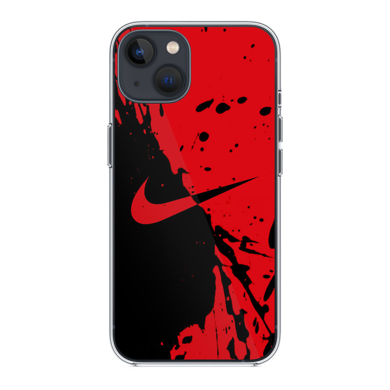 Nike Red and Black iPhone 13 Case