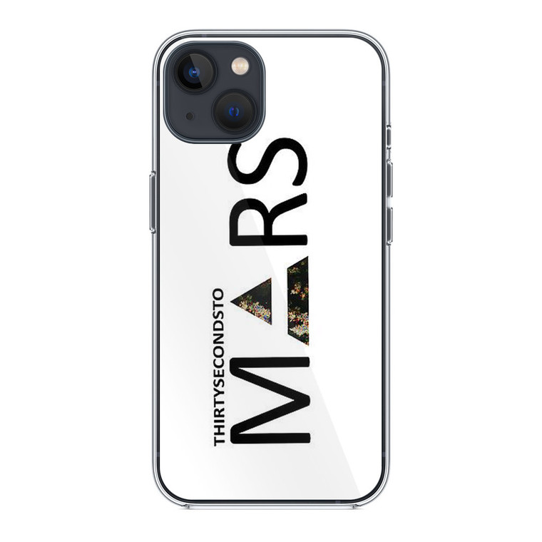 30 Second to Mars Logo iPhone 13 Case