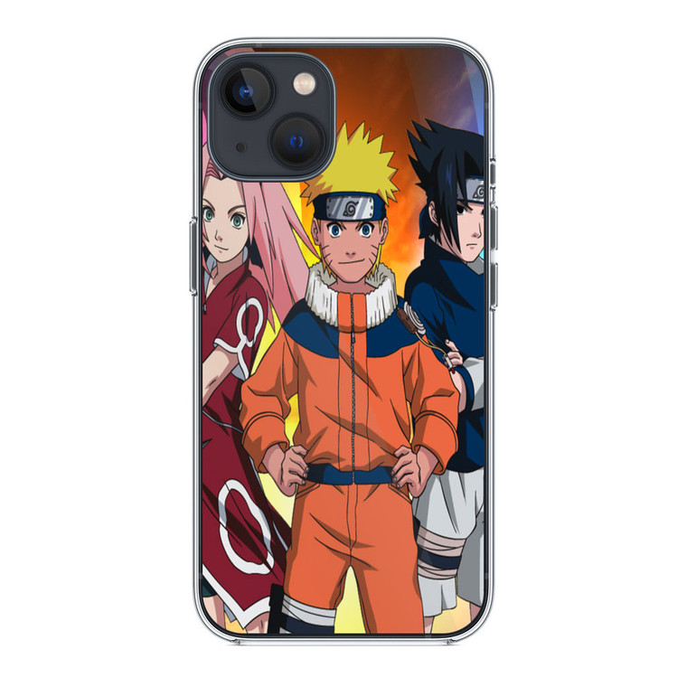 Naruto Sasuke Sakura iPhone 13 Case