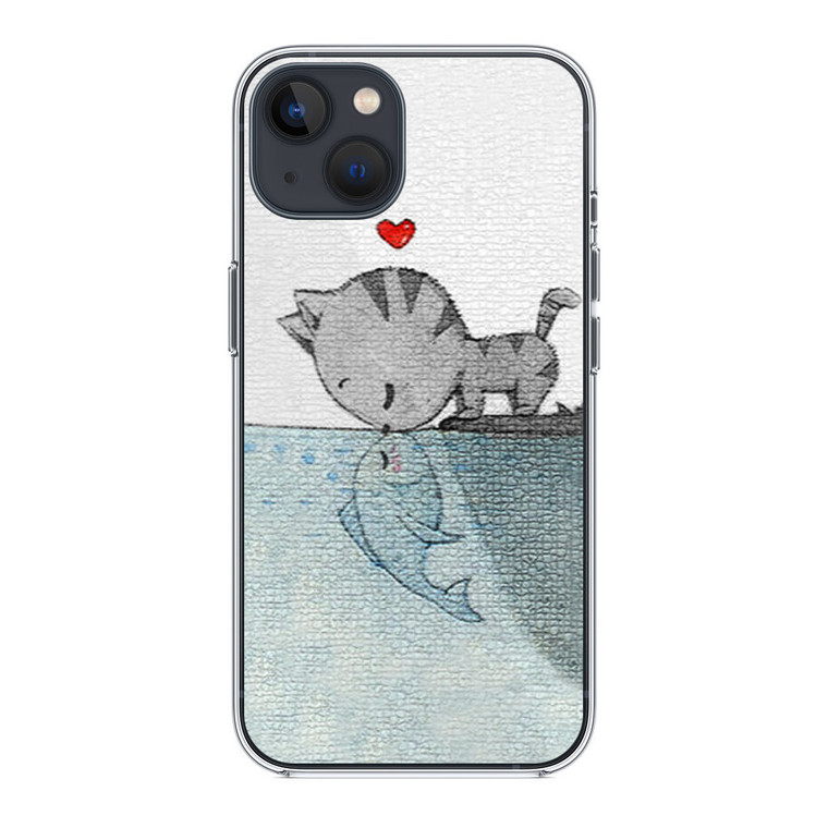 cat fish iPhone 13 Case