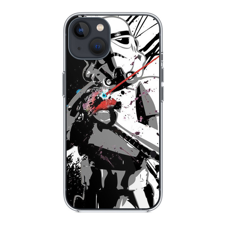 Star Wars Stormtrooper Art Print Illustration iPhone 13 Case