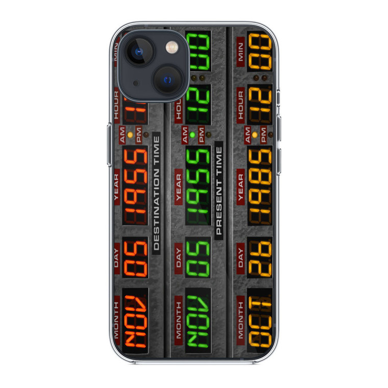 Back To The Future Time Circuits iPhone 13 Case