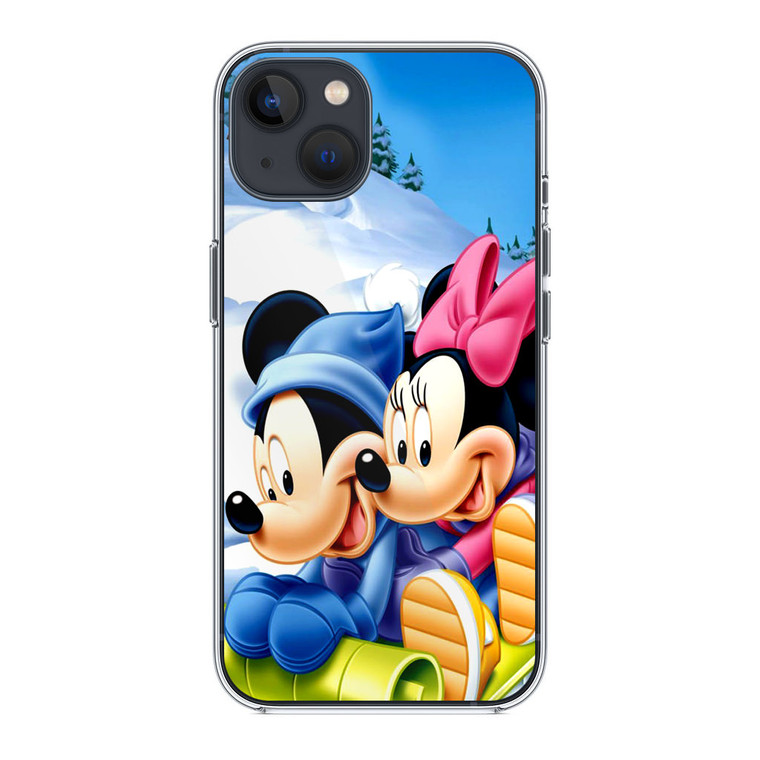 Mickey Mouse and Minnie Mouse iPhone 13 Case