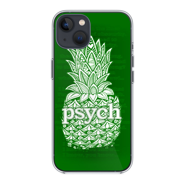 Psych Pineaple iPhone 13 Case