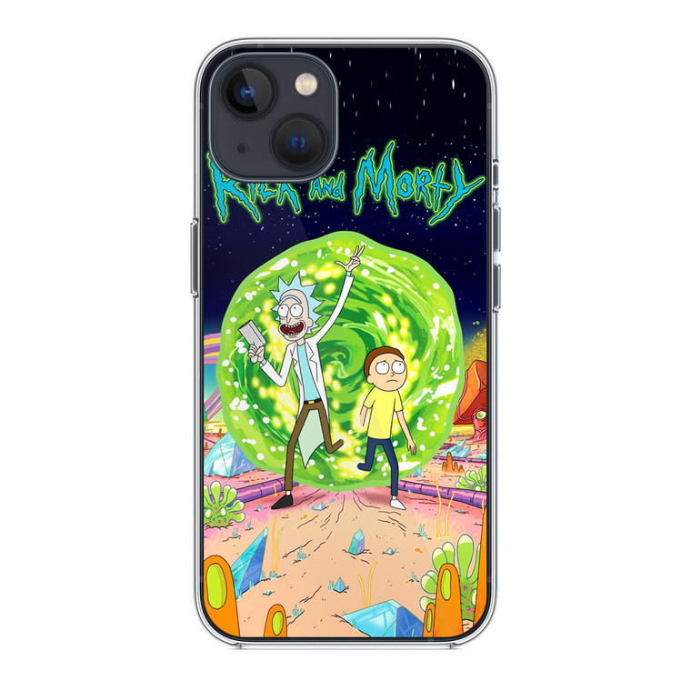 Rick and Morty Poster iPhone 13 Case