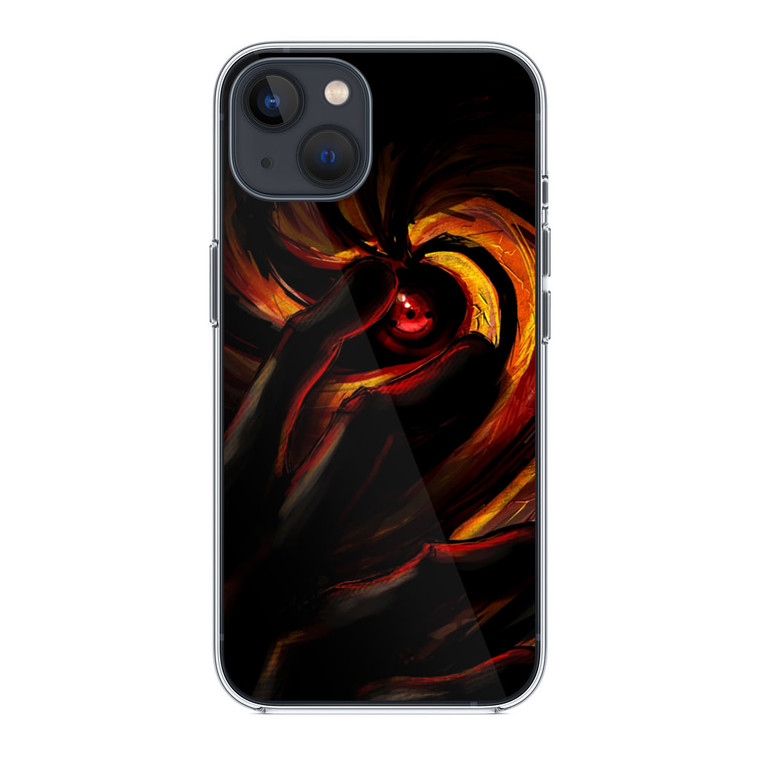 Anime Naruto Obito Uchiha Mask iPhone 13 Case