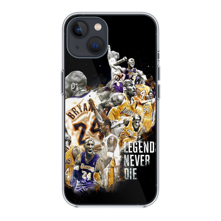 Kobe Bryant Legends Never Die iPhone 13 Case