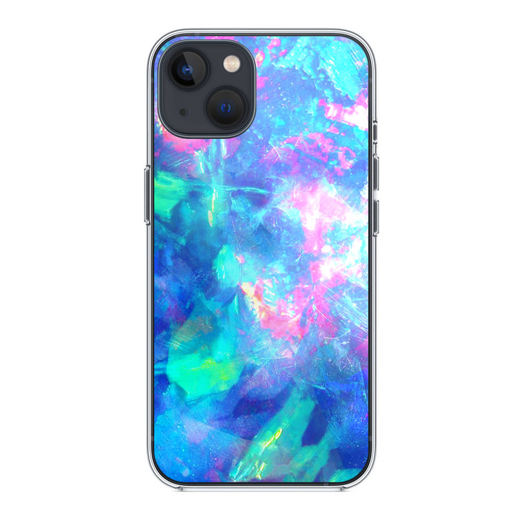 Fire Opal Pattern iPhone 13 Case