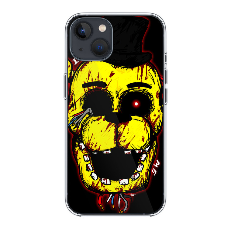 Golden Freddy Bloody iPhone 13 Case
