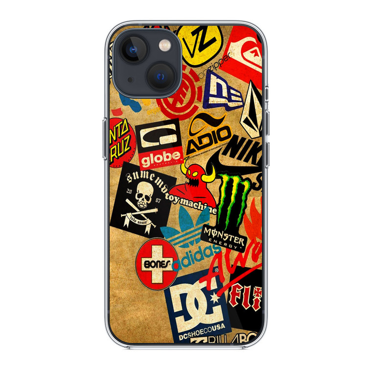 Skateboard Brand iPhone 13 Case