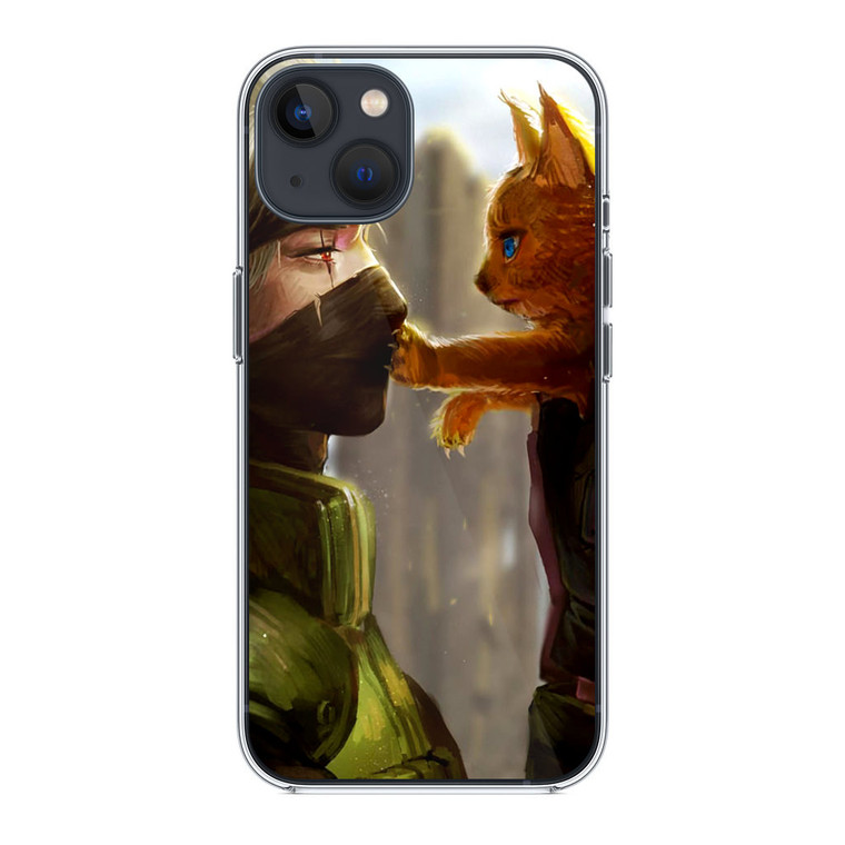 Naruto Hatake Kakashi Cat iPhone 13 Case