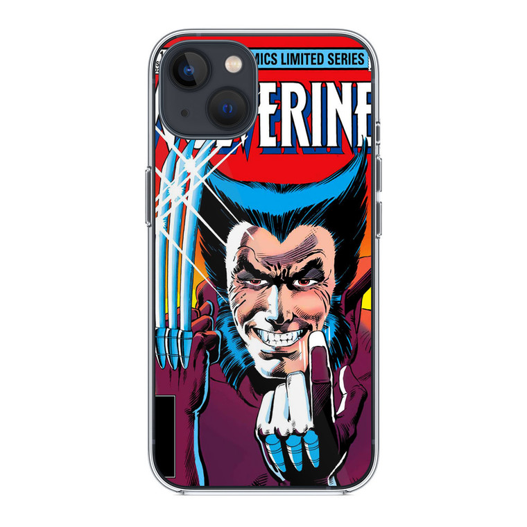 Marvel Comics Cover Wolverine iPhone 13 Case