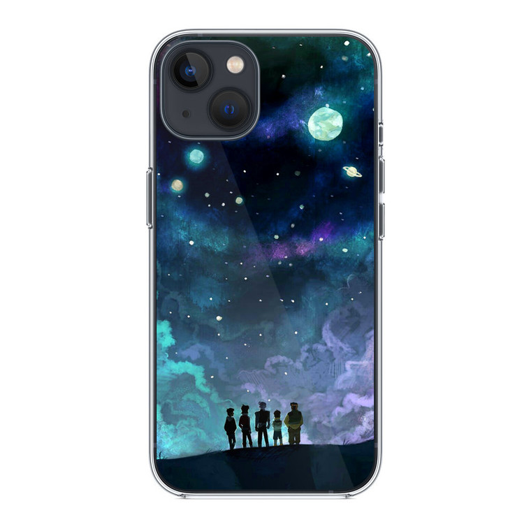 Voltron in Space Nebula iPhone 13 Case