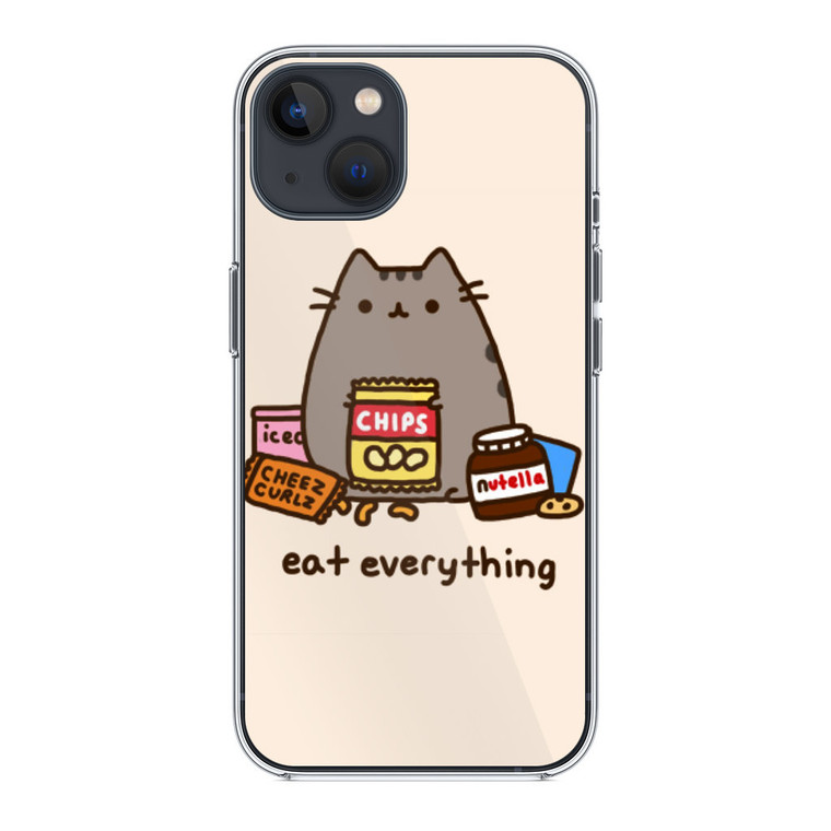 Pusheen The Cat Eat Everything iPhone 13 Case