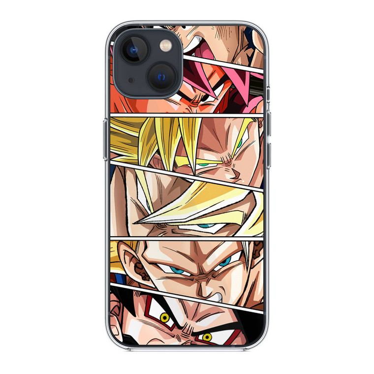 Goku Forms iPhone 13 Case