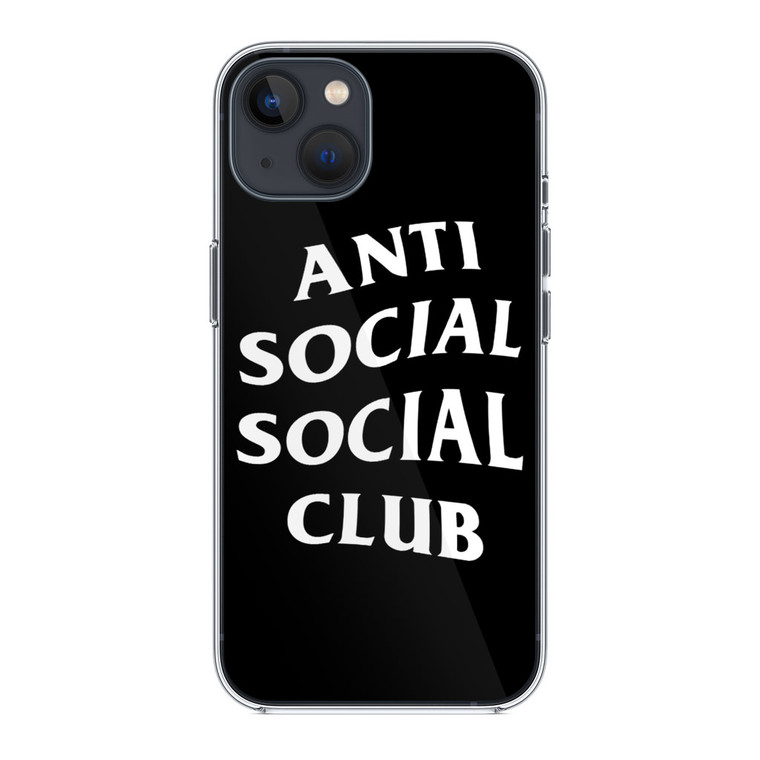 Anti Social Social Club Black iPhone 13 Case