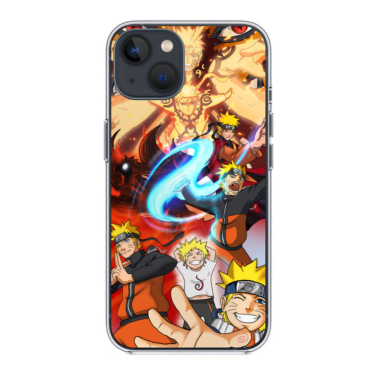 Evolution Of Naruto Uzumaki iPhone 13 Case