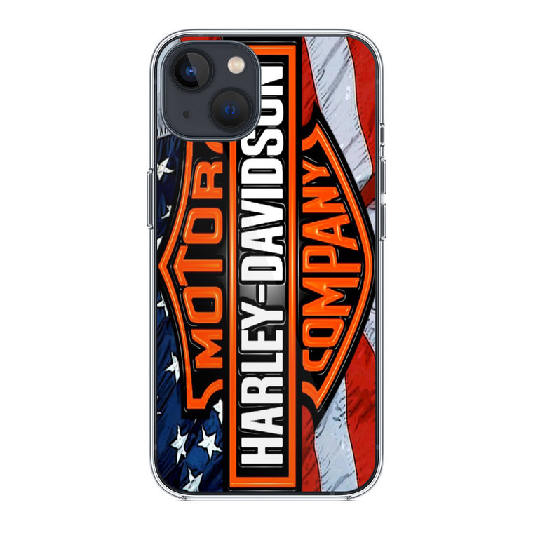 Harley Davidson Flag iPhone 13 Case