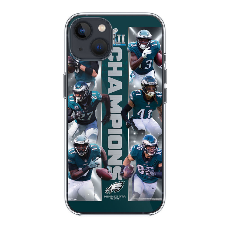 Philadelphia Eagles Super Bowl iPhone 13 Case