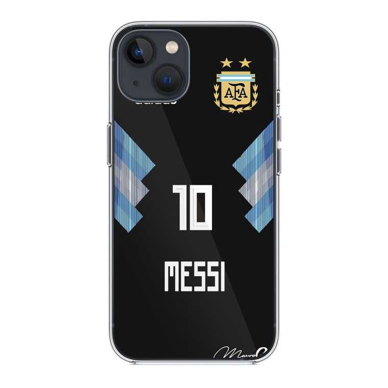 Lionel Messi Argentina Jersey iPhone 13 Case