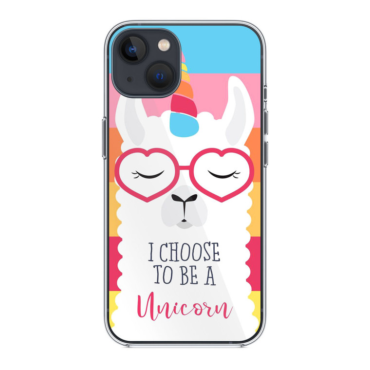 Llama Unicorn iPhone 13 Case