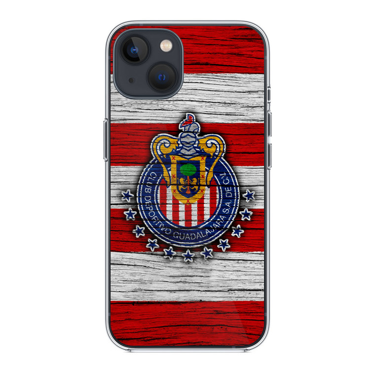 Chivas de Guadalajara Wood Logo iPhone 13 Case