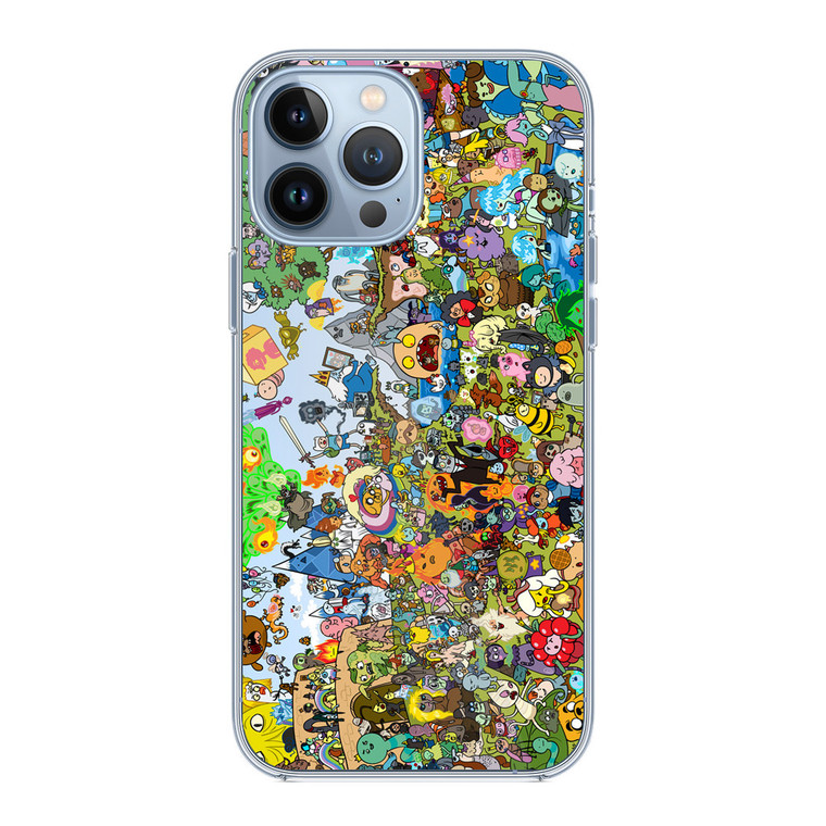 Adventure Time All Character iPhone 13 Pro Max Case