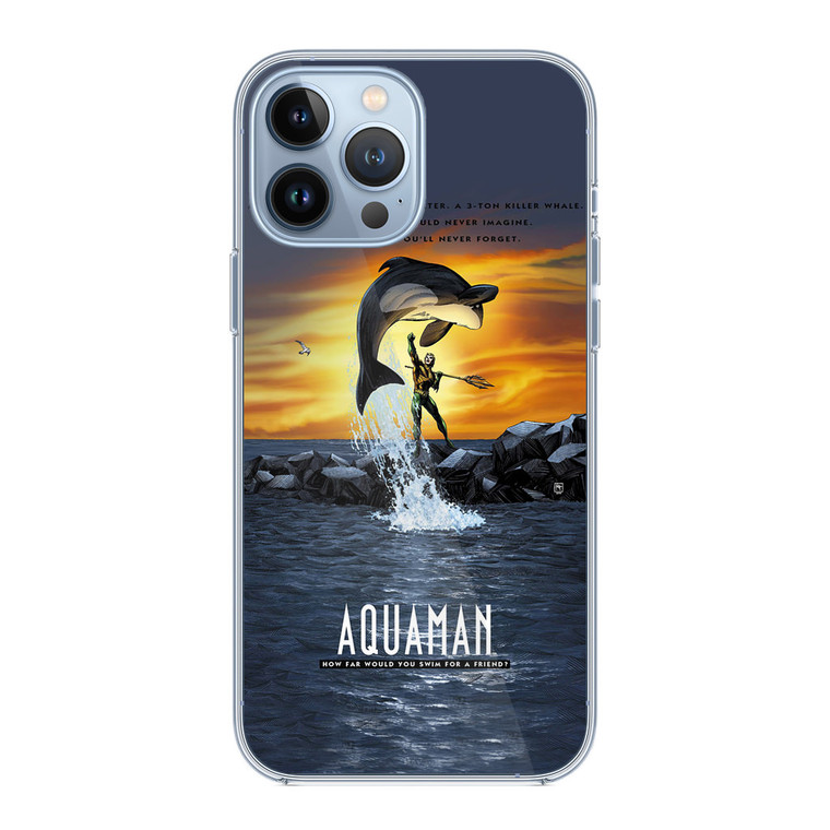 Aquaman Poster iPhone 13 Pro Max Case