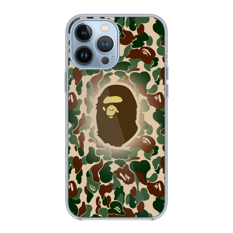 Bathing Ape Bape Camo iPhone 13 Pro Max Case