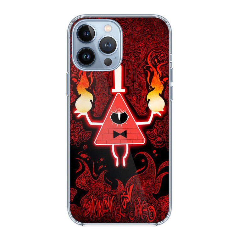 Gravity Falls Bill Cipher Angry iPhone 13 Pro Max Case
