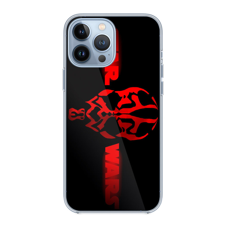 Dart Maul Star Wars iPhone 13 Pro Max Case