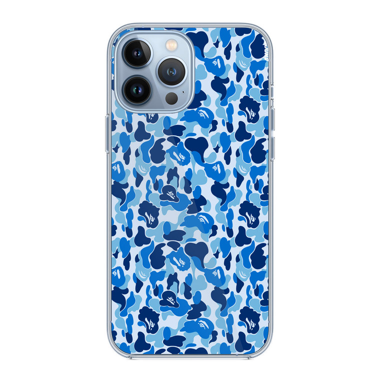 Bathing Ape Bape Blue iPhone 13 Pro Max Case