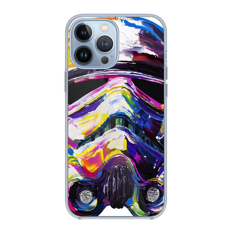 Stormtrooper Painting iPhone 13 Pro Max Case