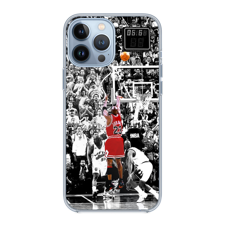Michael Jordan Shoot in NBA iPhone 13 Pro Max Case
