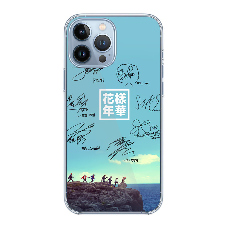 BTS Signature1 iPhone 13 Pro Max Case