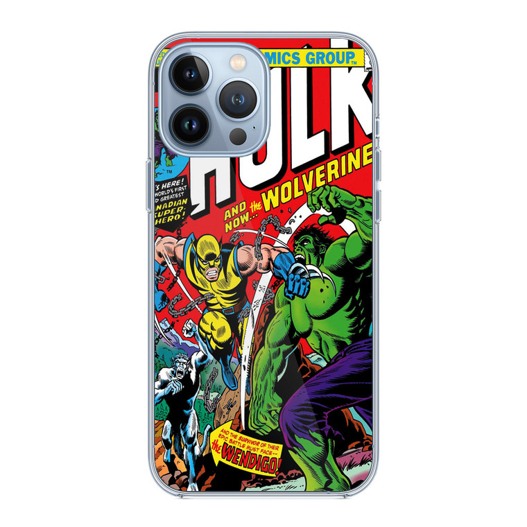 Marvel Comics Cover The Incredible Hulk iPhone 13 Pro Max Case