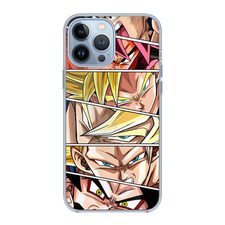 Goku Forms iPhone 13 Pro Max Case