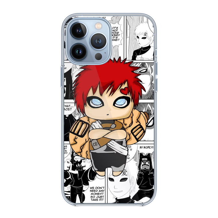 Chibi Naruto Gaara iPhone 13 Pro Max Case