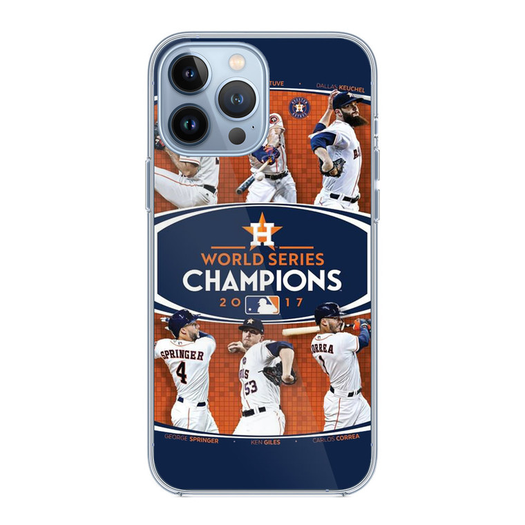 Houston Astros 2017 World Series Champions iPhone 13 Pro Max Case