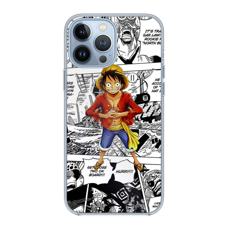 One Piece Comics iPhone 13 Pro Max Case