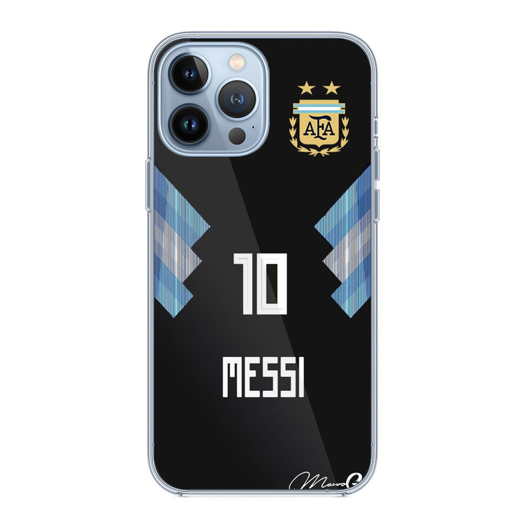 Lionel Messi Argentina Jersey iPhone 13 Pro Max Case