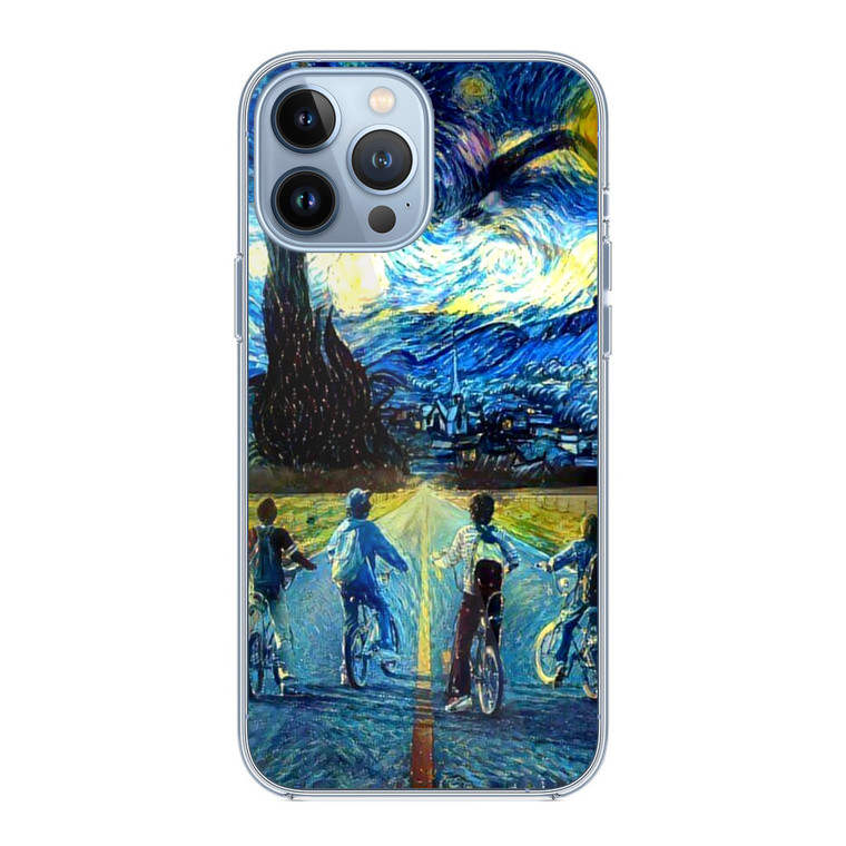 Stranger Things Starry Night iPhone 13 Pro Max Case